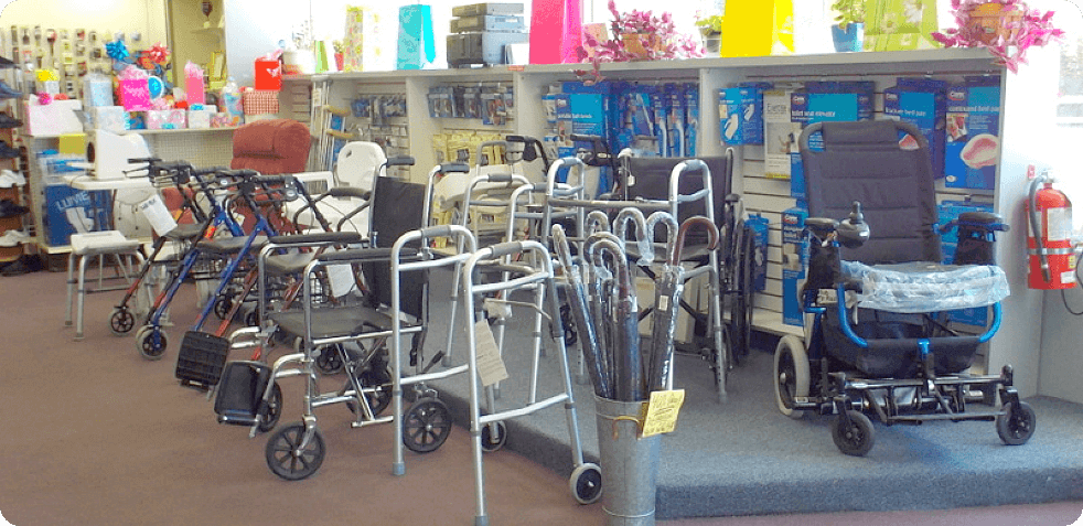 wheelchair and crutches